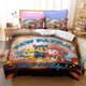 thumbnail image 1 of Cartoon PAW Patrol Dogs Red Quilt Duvet Cover Set Bedspread Home Textiles3-Piece Bedding Set, 1 of 4