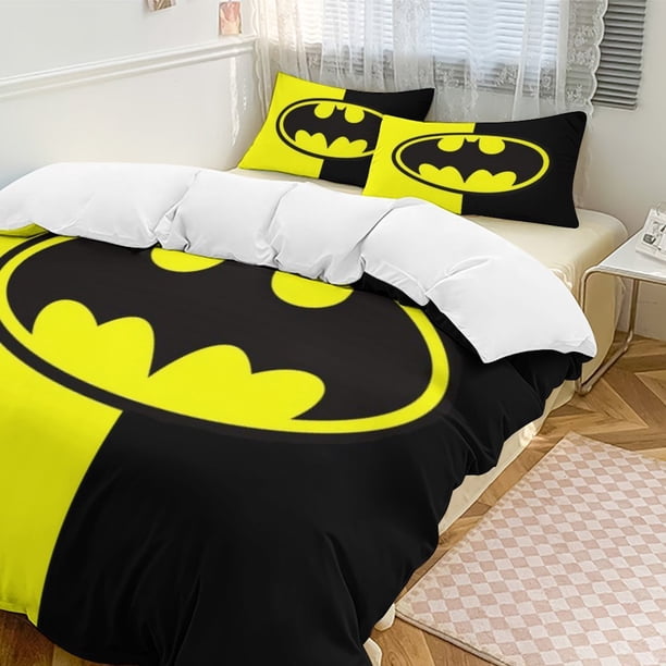 Batman 3-Piece Bedding Set Soft Warm And Comfortable Bed Set