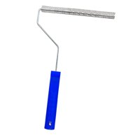Magideal - Herramienta De Paleta De Burbujas Herramienta De Rodillo De Fibra De Vidrio Cabezal De Aluminio Rodillo De Burbujas Laminado De Resina Para Ducha Bañe 8 Pulgadas