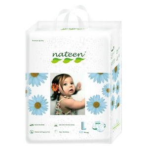 Nateen - Pañal Ecológico Premium L - 64 Unidades
