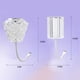 thumbnail image 2 of Crystal Table Lamp Romantic USB Plug-In Touch Decoration Bedroom Bedside Nightlight Creative Decoration Nightlight Touch Switch Creative Small Gift Lamp Bedside Romantic Atmosphere Nightlight Atmosph, 2 of 2