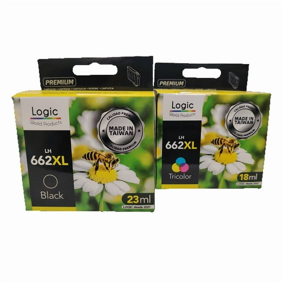 Pack cartuchos 662XL Logic