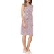 thumbnail image 4 of INSPIRE CHIC Vestido sin mangas de tweed para mujer, atuendo de maestra para el regreso a clases, vestido de oficina con cuello barco, talla M, rojo, 4 of 5