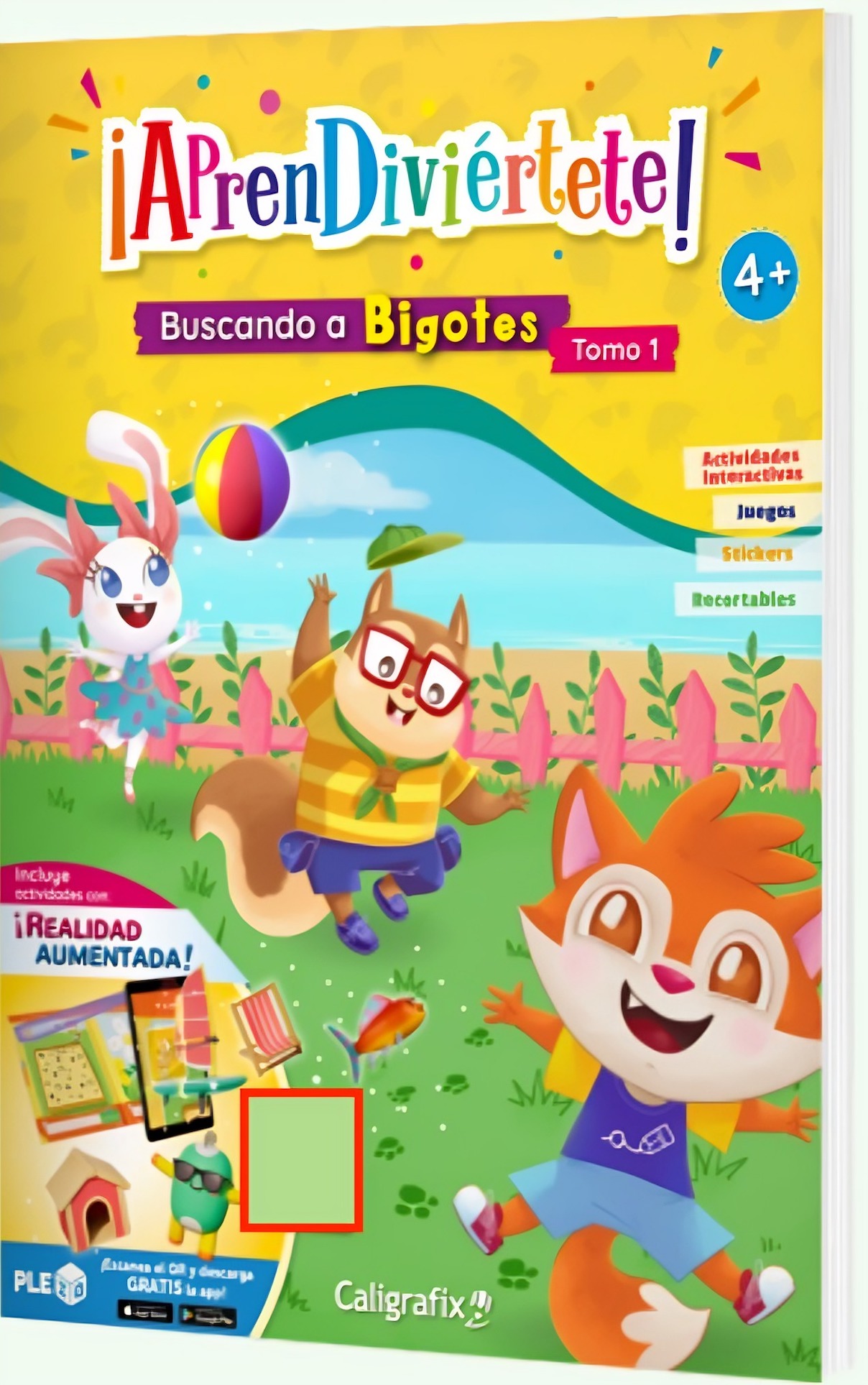 Caligrafix Aprendiviertete Buscando A Bigotes Tomo1