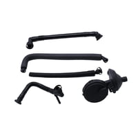 Ioensy - Kit De 5 Mangueras De Ventilación De La Válvula De Ventilación Del Cárter De Pcv 11617504536 De Metal Para Bmw