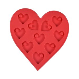 Bothyi - Molde Colgante De Corazón, Molde De Silicona Duradero Para Bricolaje, Para Cumpleaños, Festival, Boda