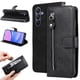 thumbnail image 1 of Funda con Cremallera para Samsung Galaxy A16, Carcasa Cartera de Cuero PU con Soporte y Tarjetero, 1 of 6