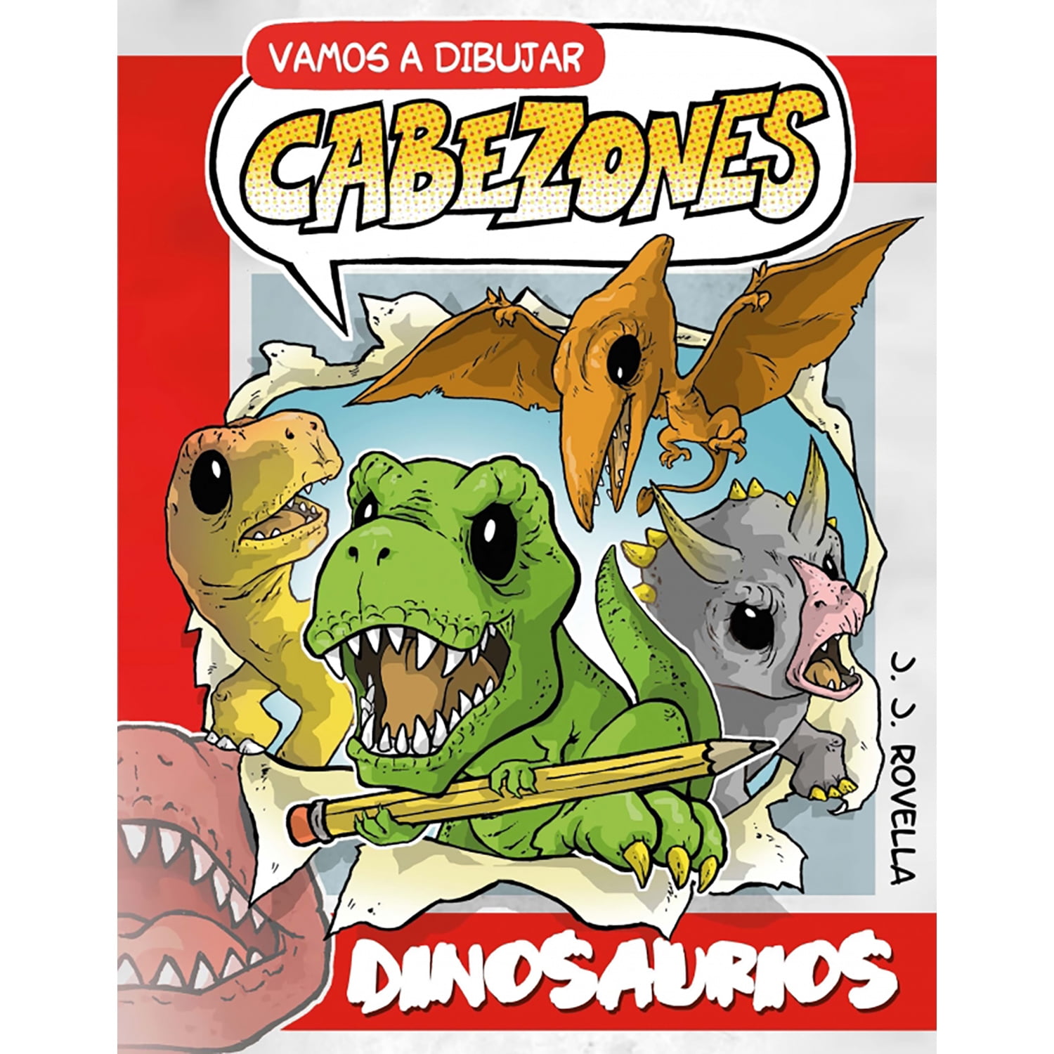 Penguin Random House - Libro Vamos A Dibujar Cabezones