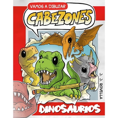 Penguin Random House - Libro Vamos A Dibujar Cabezones