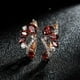 thumbnail image 1 of Multicolor Birthstone Dangle Earrings Marquise Cut Red Purple Olive Green Stone Ear Drop Flower Leaf Delicate Ear Jewelry Gift, 1 of 3