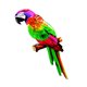thumbnail image 4 of Figuritas De Loros Artificiales Estatua Animal Para Boda Al Aire Libre Ornamento Estilo B, 4 of 5