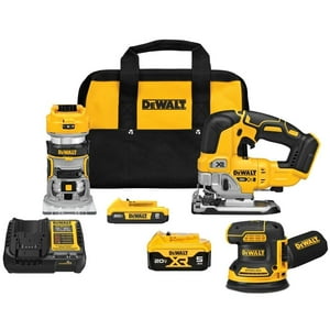Kit Combinado Dewalt 20V Max* De 3 Herramientas Con Batería De Iones De Litio Xr