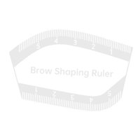 Magideal - Regla Para Dar Forma A Las Cejas, Regla Profesional De Posicionamiento, Resistente, Ideal Para Principiantes En El Diseño De Cejas. Facilita El Mapeo Estilo B