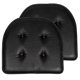 thumbnail image 1 of Cojín para silla Sweet Home Collection, espuma viscoelástica, color negro, paquete de 2, 1 of 6