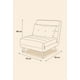 thumbnail image 5 of Sillon Sofa Cama Plegable Libano Gris, 5 of 6