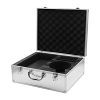 Magideal - Bolsa Resistente Para Micrófono, Carcasa Dura Interior De Espuma Eva, Funda Para Micrófono Con Asa, Maleta Para Micrófono Portátil De Aleación De Alum