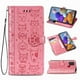 thumbnail image 2 of Funda Cartera FOXDOCK para Samsung Galaxy A21S , Flip PU con Relieve de Gatos y Perros, Tarjetero y Soporte, 2 of 6