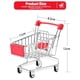 thumbnail image 4 of Mini carrito de compras, carrito utilitario, carrito de mano, modelo de almacenamiento, juguete decorativo, juguetes, rojo, 4 of 8