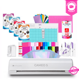 Silhouette America - Cameo 5 Blanca + Set De Resmas Fotograficas + Herramientas