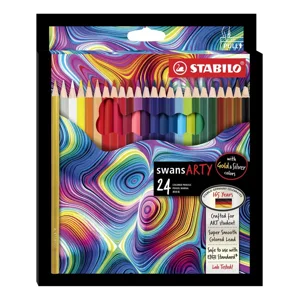 Stabilo - Set 24 Lápices Color Swans Arty Stabilio
