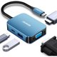 thumbnail image 1 of BENFEI USB-C Hub 4 en 1, adaptador USB Type-C a HDMI y VGA, 1 of 3