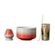 thumbnail image 3 of Juego De Té Matcha Japonés, Tazón De Té Verde Matcha, Kit Ceremonial Japonés De Matcha, Rojo Y Blanco, 3 of 3