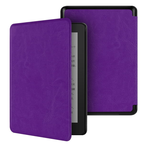 Funda GANGXUN Compatible con Kindle 10th Gen 2019 – Diseño con Correa de Mano, Modo Automático, Cuero PU Vintage