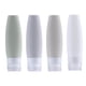 thumbnail image 5 of Botellas De Viaje De Silicona Recargables Para Acondicionador, Loción, Jabón, Hombres, Mujeres, 4x 90ml, 5 of 5