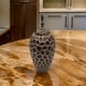 thumbnail image 3 of Jarron Florero Ceramica De Panal Decorativo Cafe Alargado, 3 of 9