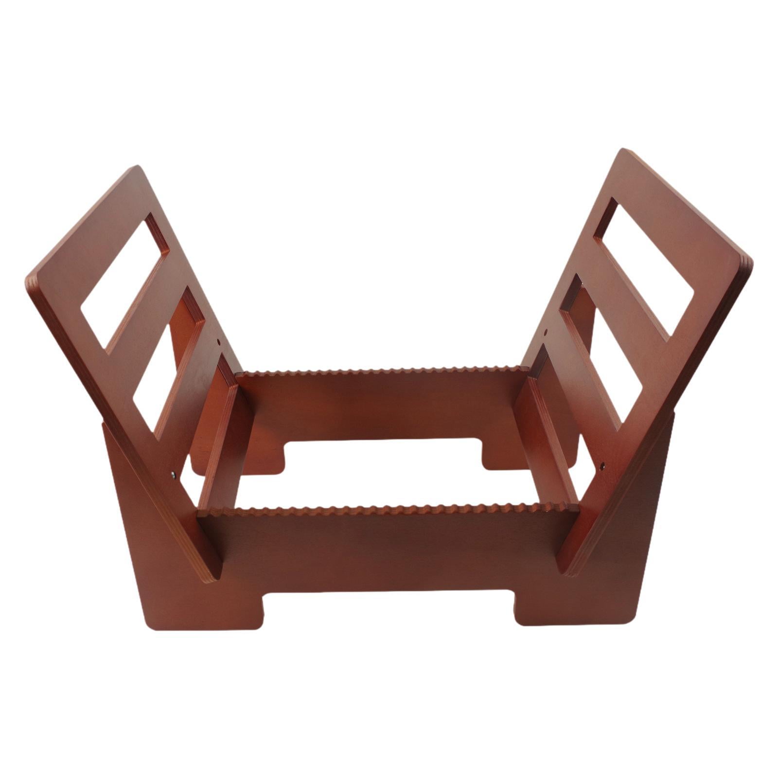 Magideal - Soporte De Exhibición De Discos De Vinilo, Organizador De Almacenamiento De Registros, Accesorios De Discos De Vinilo, Soporte De Discos De Vinilo Res Estilo A