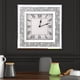 thumbnail image 5 of Reloj de pared DMDFIRST Crystal Crush Diamond con espejo de 30 x 30 cm, 5 of 7
