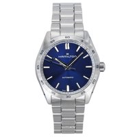 Reloj Hamilton Jazzmaster Performer Stainless Steel Blue Dial Automatic H36215140 100M Men'S Watch