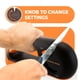 thumbnail image 3 of Afilador de cuchillos Sharp Pebble Orange Ninja Manual de 4 etapas, 3 of 6