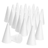 Magideal - 8 Piezas Conos De Espuma Para Crear Árboles Navideños Y Decoraciones Fiestas Material Versátil Fácil De Personalizar Adecuado Para Bodas Y Proyectos Estilo E