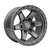 Replica Fuel - Set 4 Llantas 17X9 6X139 Et-12 Kicker6 Mg