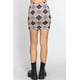 thumbnail image 4 of Minifalda de Jersey Jacquard de Rombos, 4 of 5
