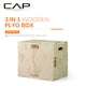 thumbnail image 2 of Caja pliométrica de madera 3 en 1 CAP Barbell 60 x 50 x 40 cm, 2 of 8
