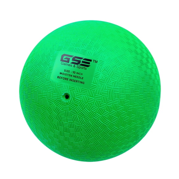 Pelota inflable para parque infantil GSE Games & Sports Expert, 25 cm, color verde