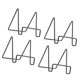 thumbnail image 4 of 4 X Iron Craft Caballete Geométrico Placa Soporte De Exhibición Imagen Holde Negro Peque?o, 4 of 5