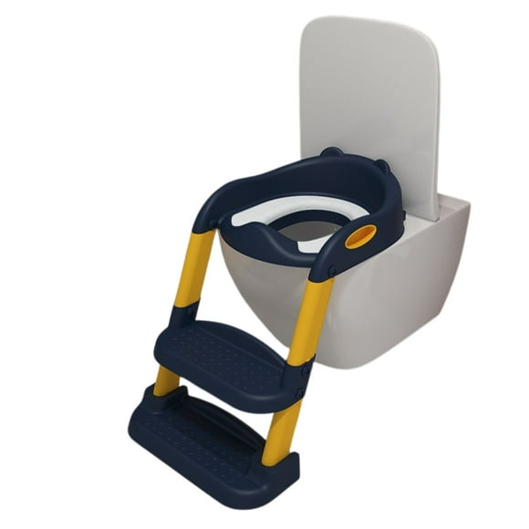 Asiento Escalera Adaptador De Baño Wc Para Niños Azul