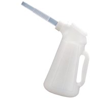 Magideal - Jarra De Petróleo Medición Del Contenedor Maneador Ergonómicamente Con Escala Con Versatilidad De Tapa Con Accesorios De Boquilla Jarra De Dispensador 12 L