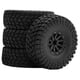 thumbnail image 1 of 4 Neumáticos Profesionales De Fácil Instalación Para Modelo Resistente De 1/10 Con Buje De Rueda Negro, 1 of 5
