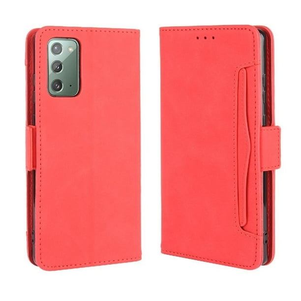 Funda Tipo Billetera FOXDOCK para Samsung Galaxy Note 20 – Tapa Flip con Tarjetero