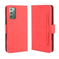 Funda Tipo Billetera Foxdock Para Samsung Galaxy Note 20 – Tapa Flip Con Tarjetero