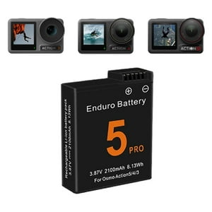 Shoot - Batería Recargable Para Dji Osmo 3 / 4 / 5 De 2100 Mah