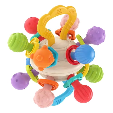 Genérico - Pelota Estimulante Bebe De Goma