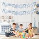 thumbnail image 3 of Banner KINGZONE, diseño de conchas marinas de verano, para decoración, fiesta, paquete de 2, 3 of 7