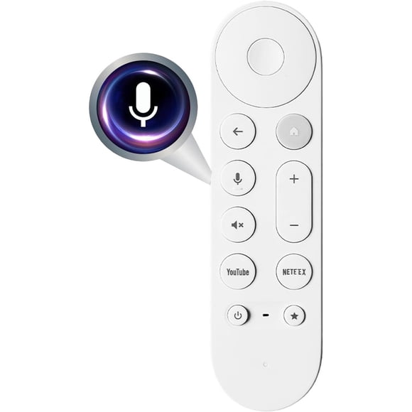 Control Remoto XIEBOFUYILUN GY3LE Voz Google TV 4K Bluetooth