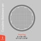 thumbnail image 2 of Molde para pizza Emporio Kitchen de 33 cm, antiadherente y perforado, 2 of 8