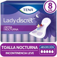Toalla Incontinencia Nocturna 8 Un Tena